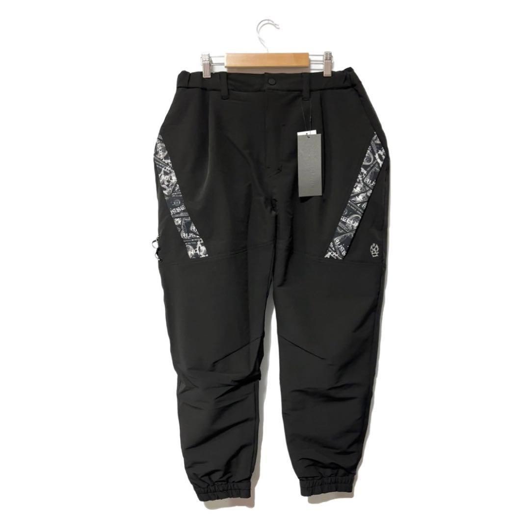 ラッセルノ ゴルフ ドラー ストレッチ ワイド ジョガーパンツ ブラック M 4