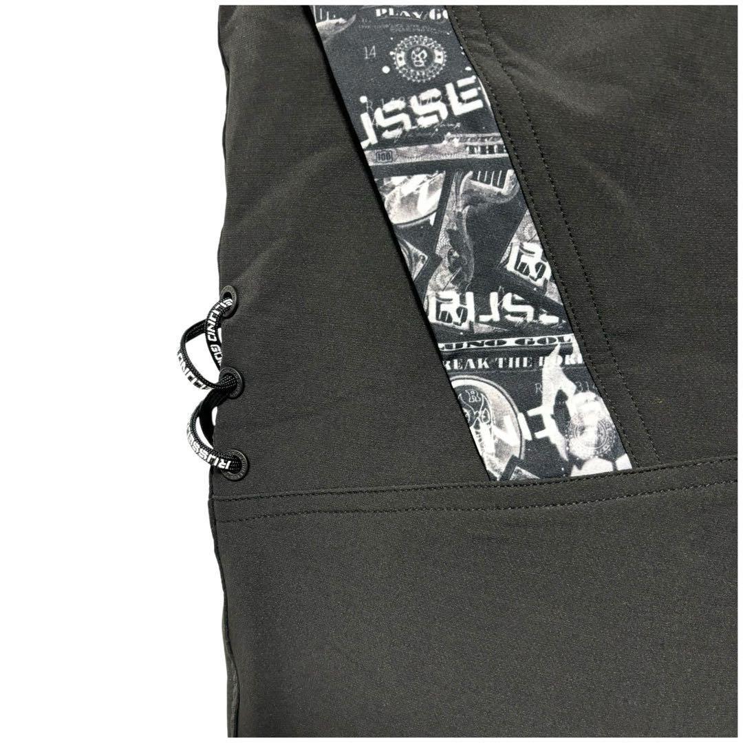 ラッセルノ ゴルフ ドラー ストレッチ ワイド ジョガーパンツ ブラック M 4