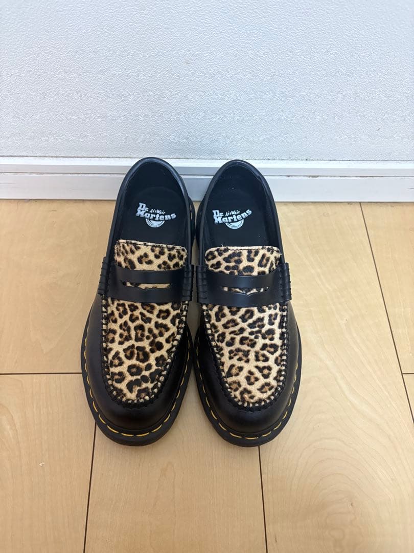 Dr. Martens ヒョウ柄 ローファー PENTON