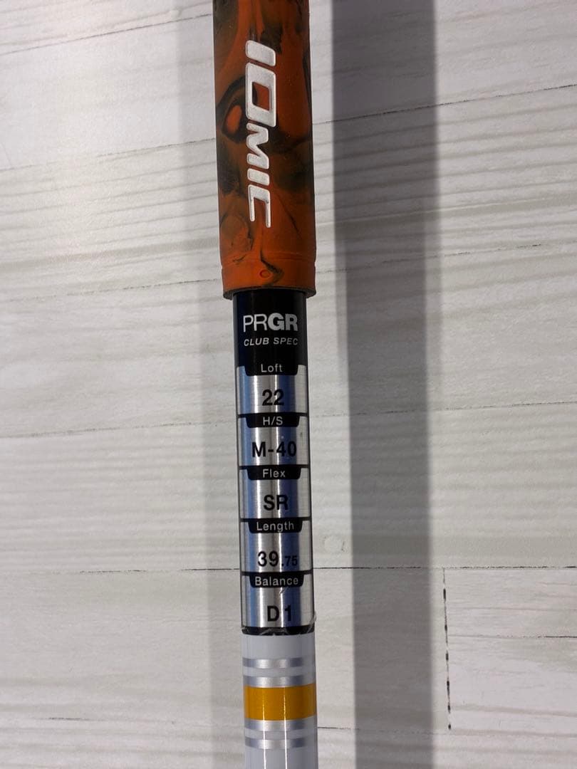 ユーティリティ4U⭐︎プロギア⭐︎RS JUST 22°