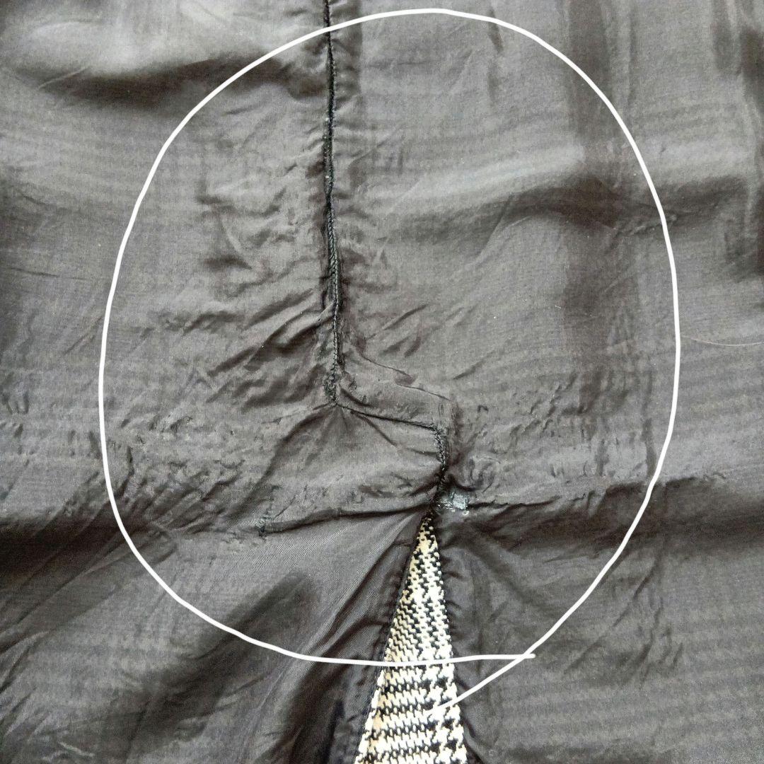 【美品】PRADA チェック柄 ロングタイトスカート　カシミヤ混　40