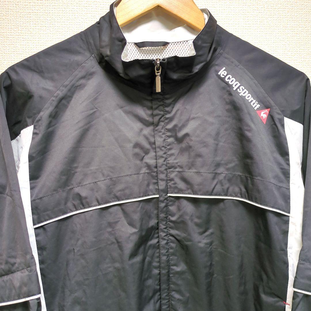 le coq sportif ルコック レインウェア セットアップ 黒 M