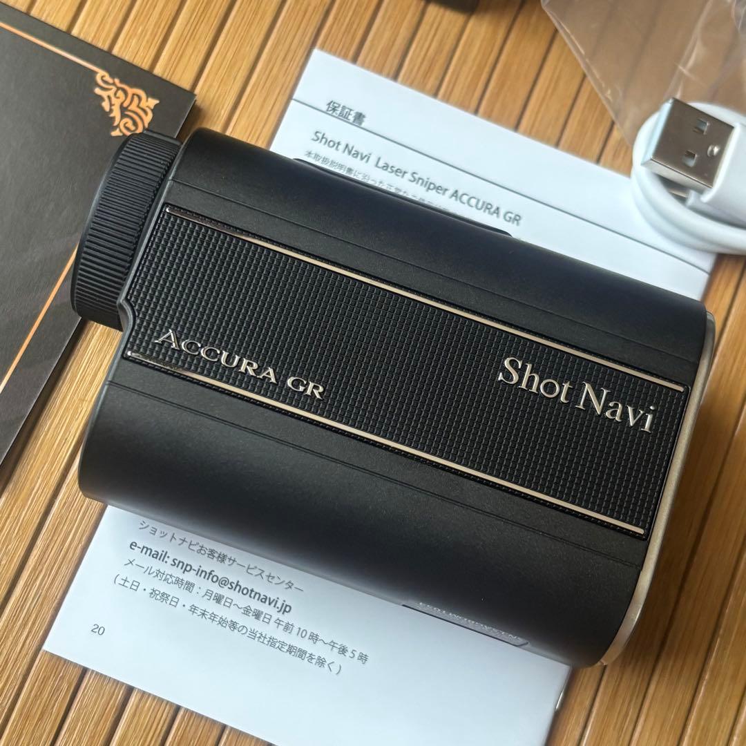 Shot Navi(ショットナビ) ゴルフ レーザー距離計 ACCURA-GR
