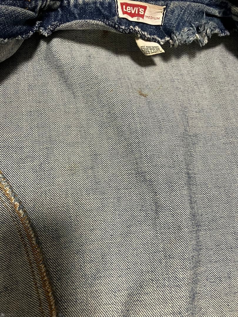 リーバイス Levi's 70s ブッシュデニムジャケット 木村拓哉 着用