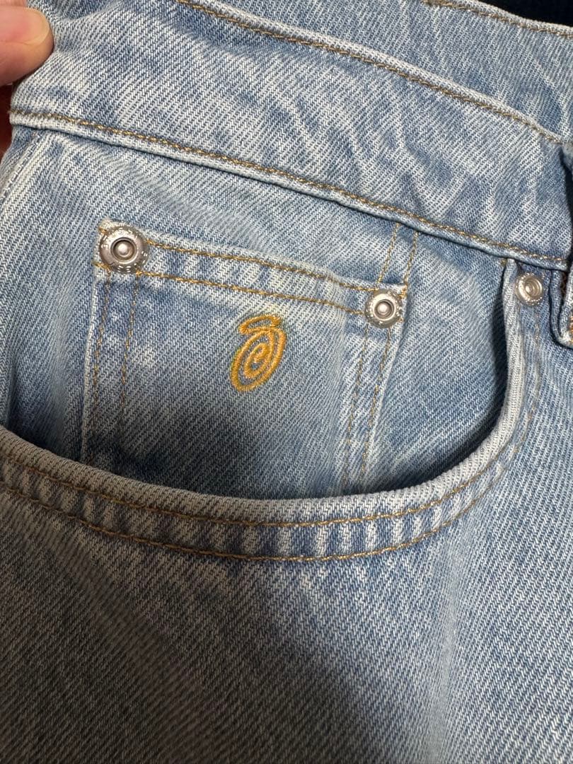 パンツ Stussy BIG OL JEAN DENIM LIGHT WASH