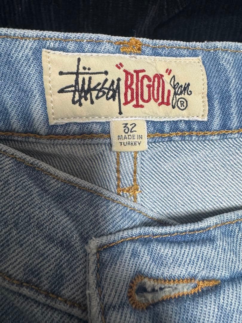 パンツ Stussy BIG OL JEAN DENIM LIGHT WASH
