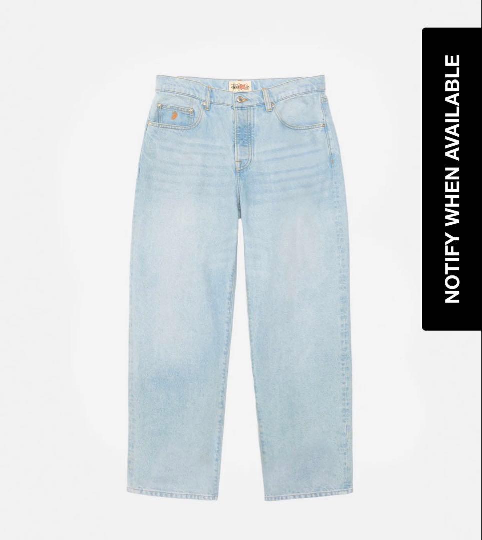 パンツ Stussy BIG OL JEAN DENIM LIGHT WASH