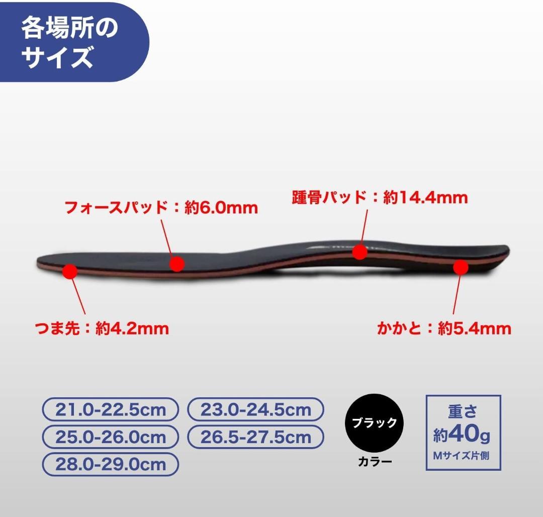 BMZ アシトレマジック カーボン インソール 25.0-26.0 スポーツ