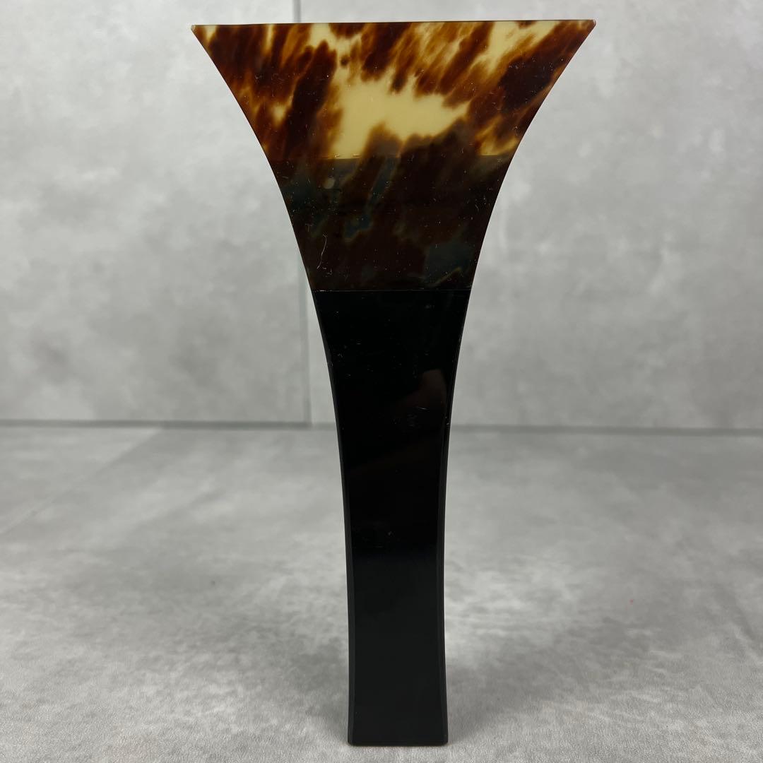 良品　三味線　撥　バチ　鼈甲　べっ甲　水牛台 天然素材　開き約9.2cm　ケース