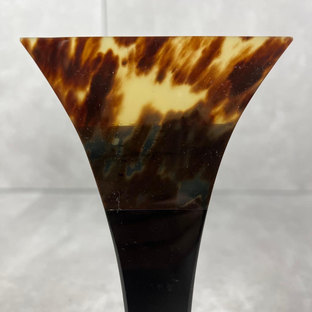 良品　三味線　撥　バチ　鼈甲　べっ甲　水牛台 天然素材　開き約9.2cm　ケース