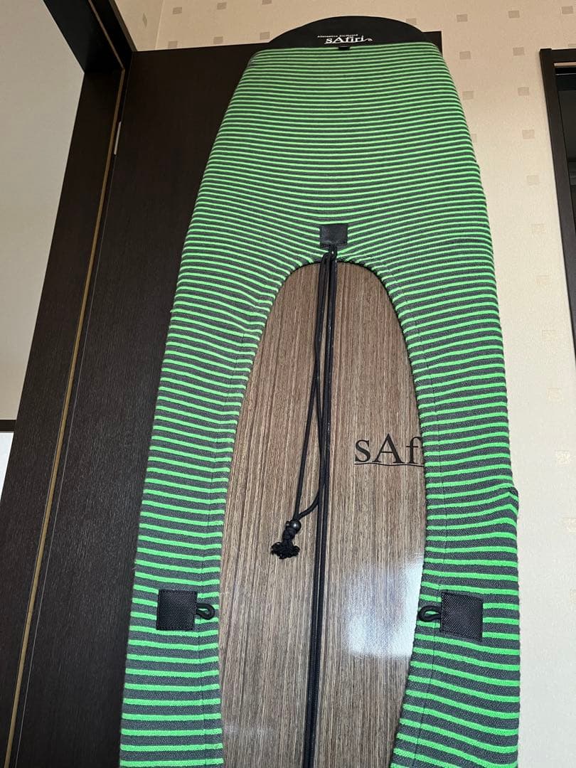 【愛知県】sAfiri ミッドレングスサーフボード 木目調 7フィート