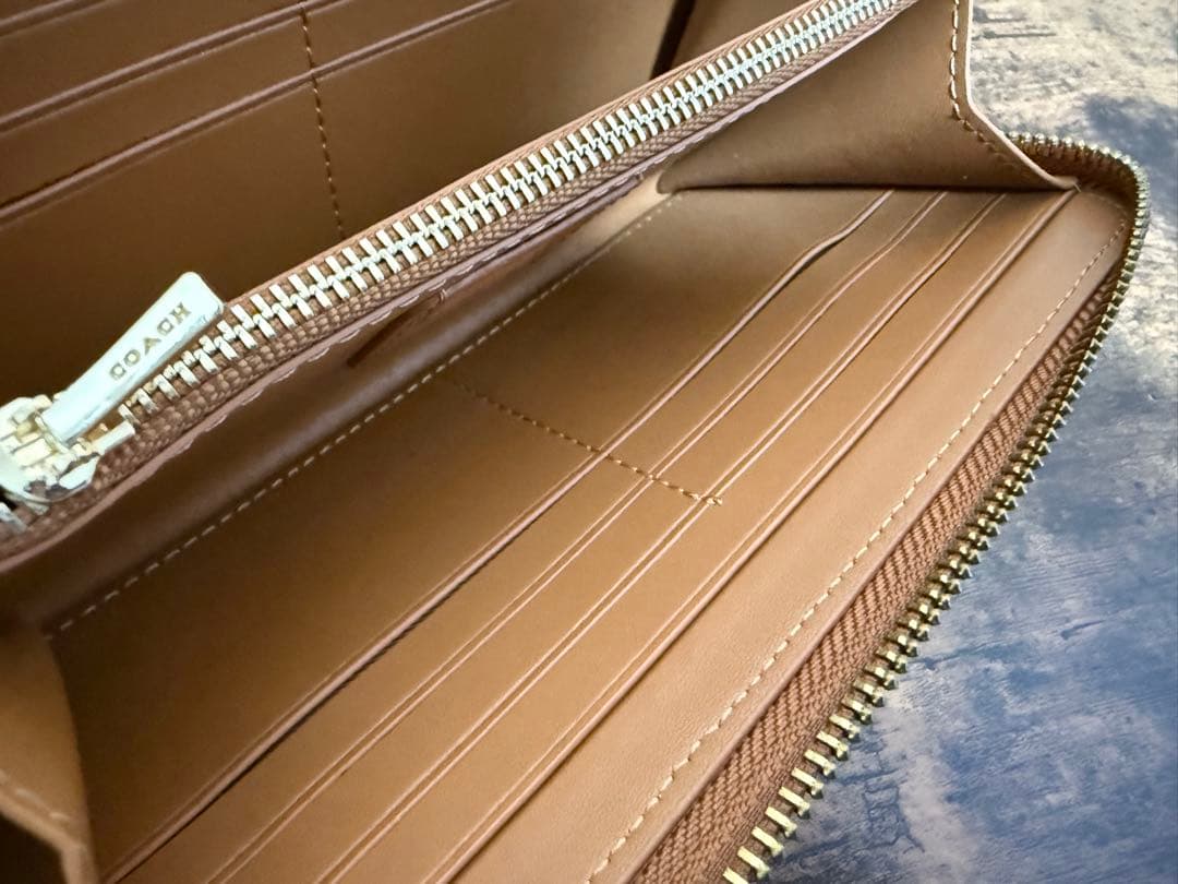 COACH コーチ ミッキーマウス 長財布 シグネチャー Disney カード付