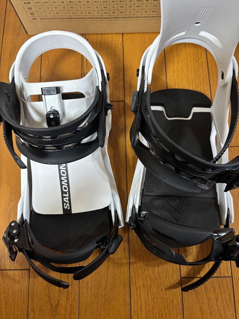 SALOMON RHYTHM ホワイト ビンディング L