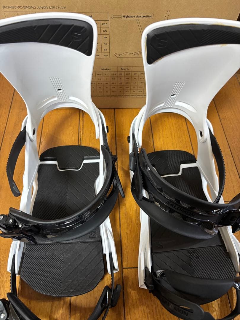 SALOMON RHYTHM ホワイト ビンディング L