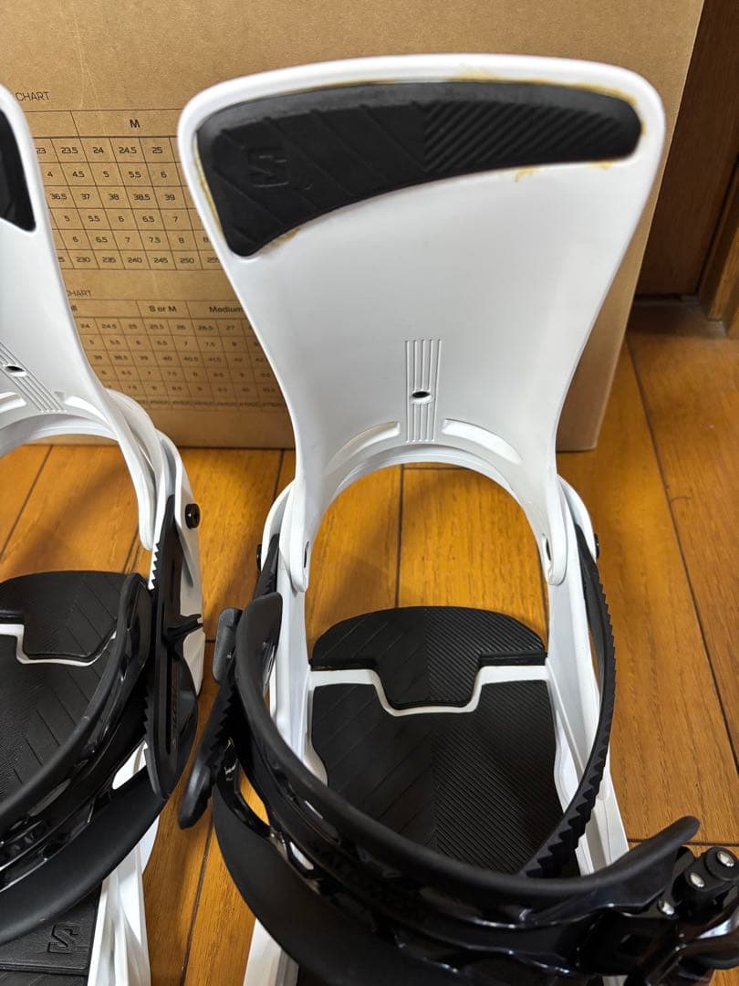 SALOMON RHYTHM ホワイト ビンディング L