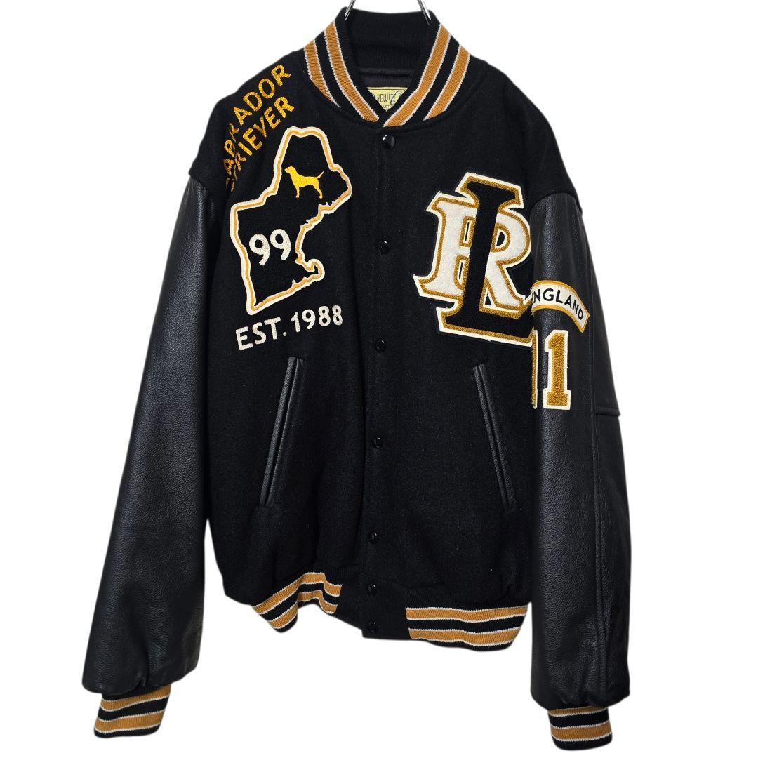 HEWITT USA レザースリーブ スタジャン ブラック L - メルカリ