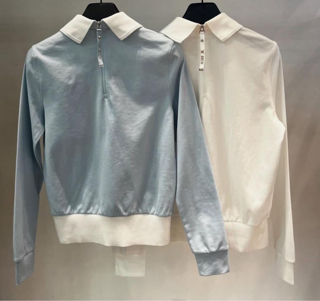 ☆ANEW GOLF☆アニューゴルフ韓国 STITCH POINT長袖 - レディース