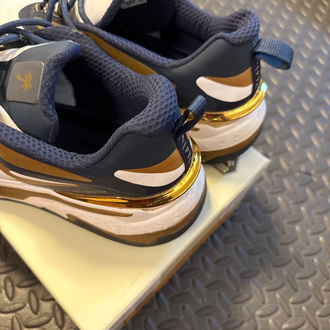 PUMA Palm Tree ゴルフシューズネイビー/ホワイト/ゴールド