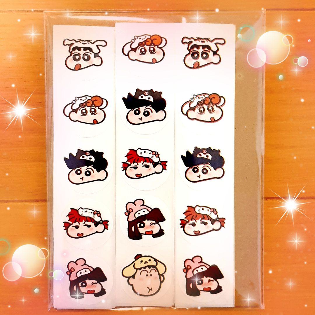 ロールシール シール キャラクター 100枚 ミニサイズ - メルカリ