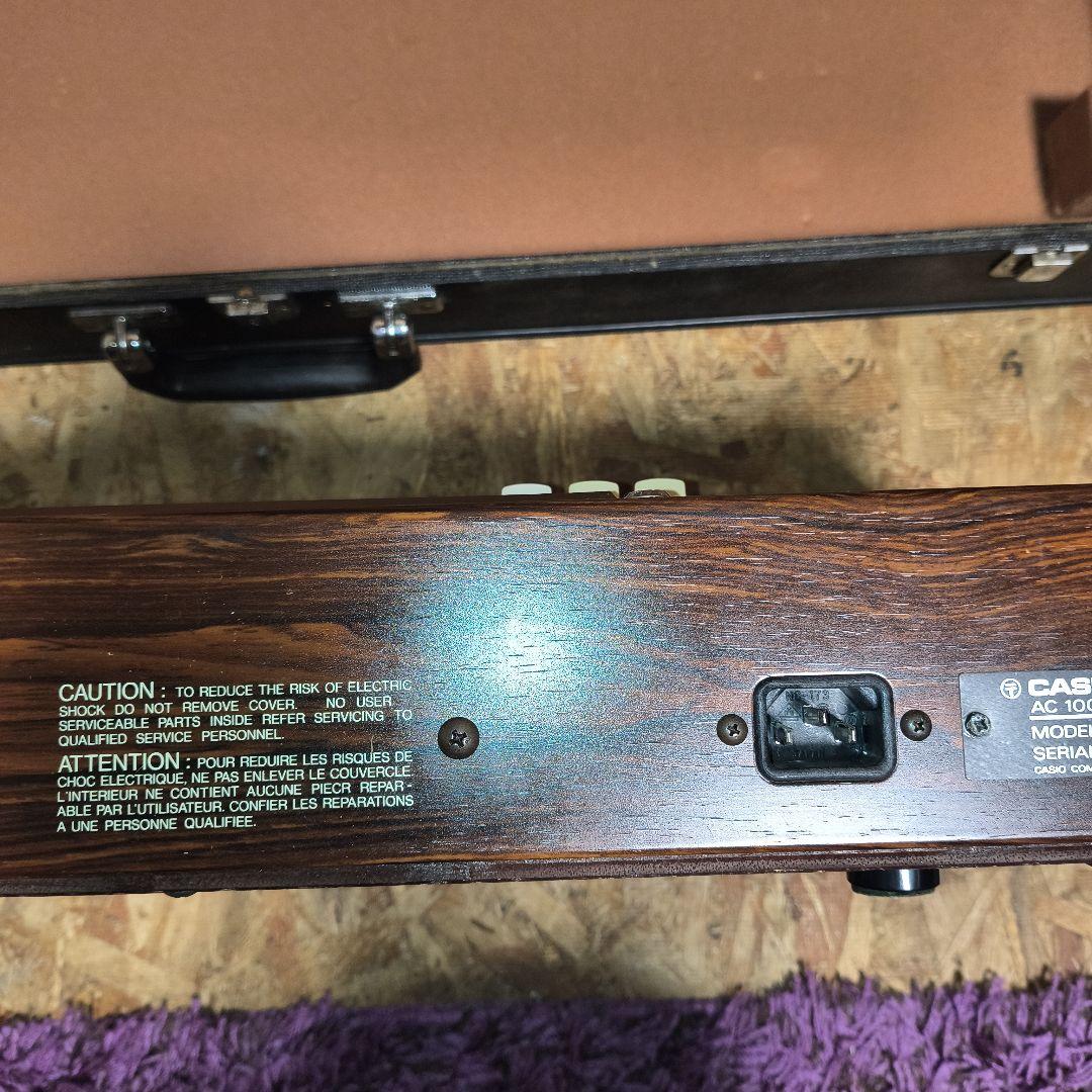Casiotone 403 ローズウッド　 ハードケース付き