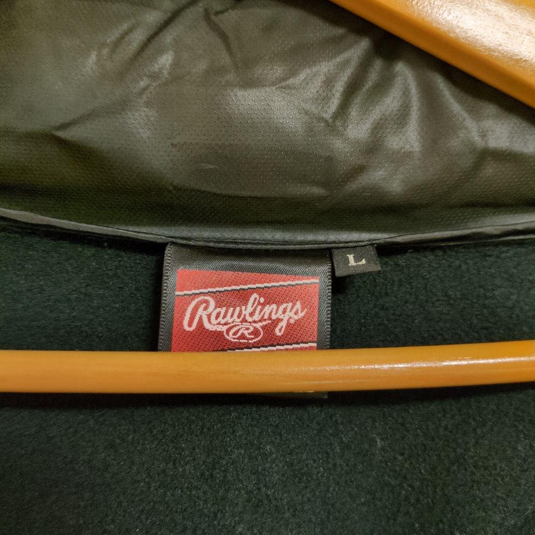 Rawlings ブラック コンビネーションアウタージャケット