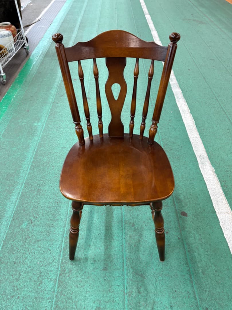 飛騨産業　キツツキ　ウィンザーチェア　ダイニングチェア　ヴィンテージ　昭和レトロ