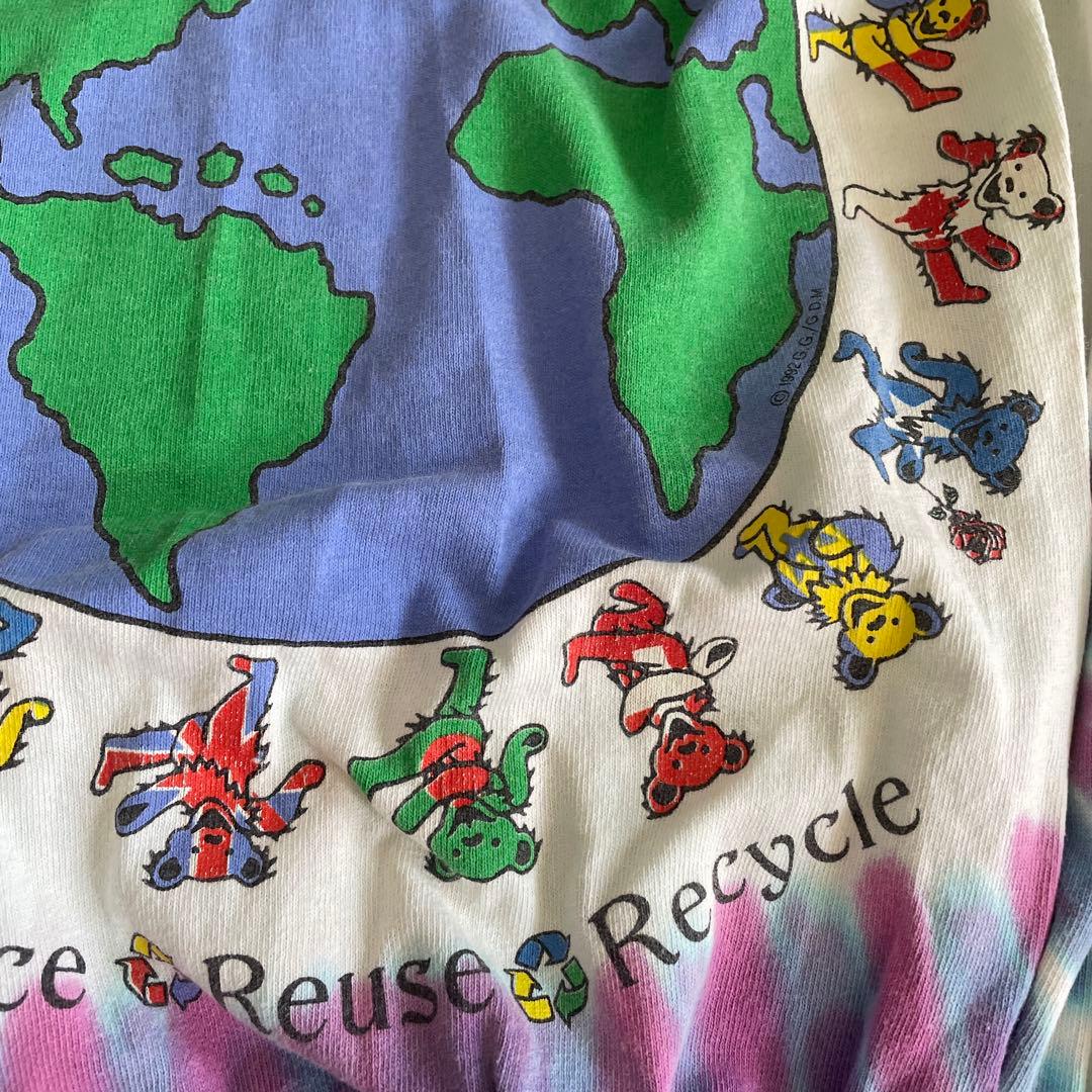 USA ヴィンテージ Grateful Dead BEAR タイダイ ベアトップ