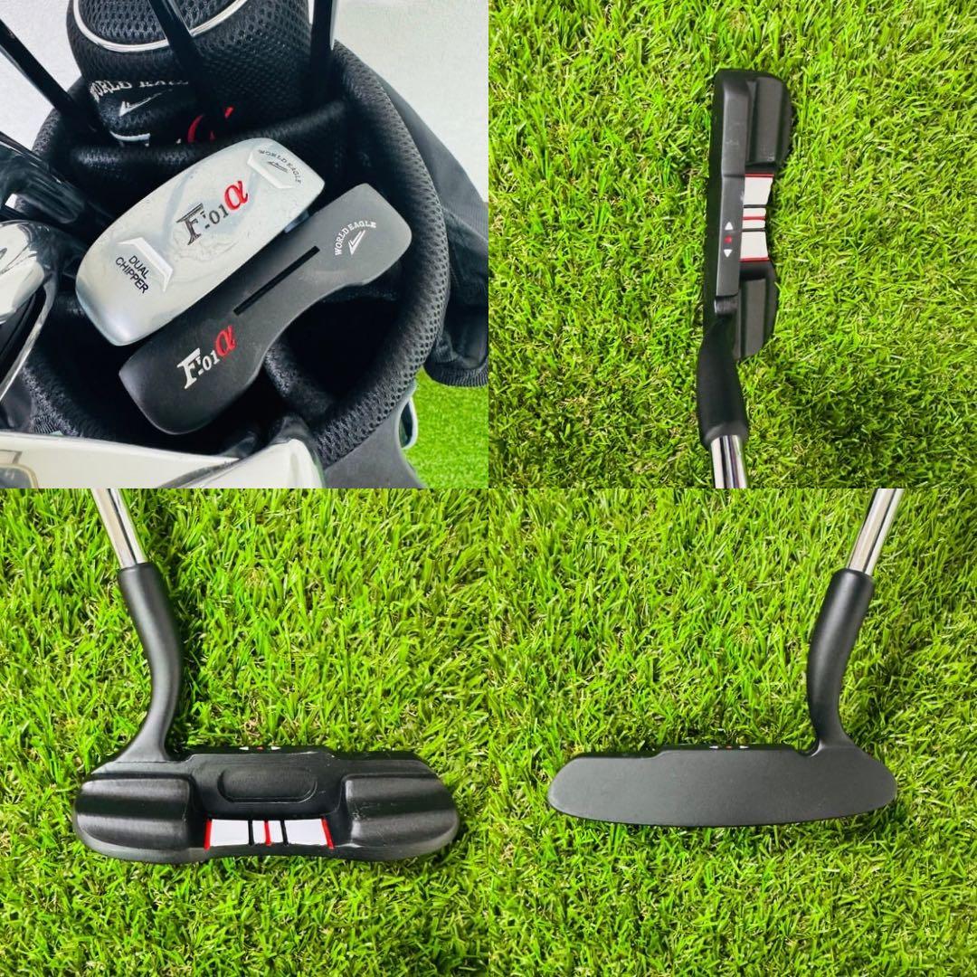 【美品・初心者男性向け】WORLD EAGLE F-01α ゴルフクラブセット