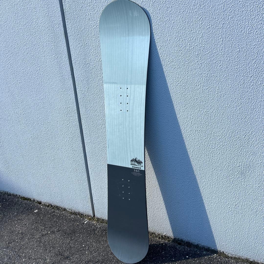 kissmark CITYCORAL スノーボード 151cm 板のみ