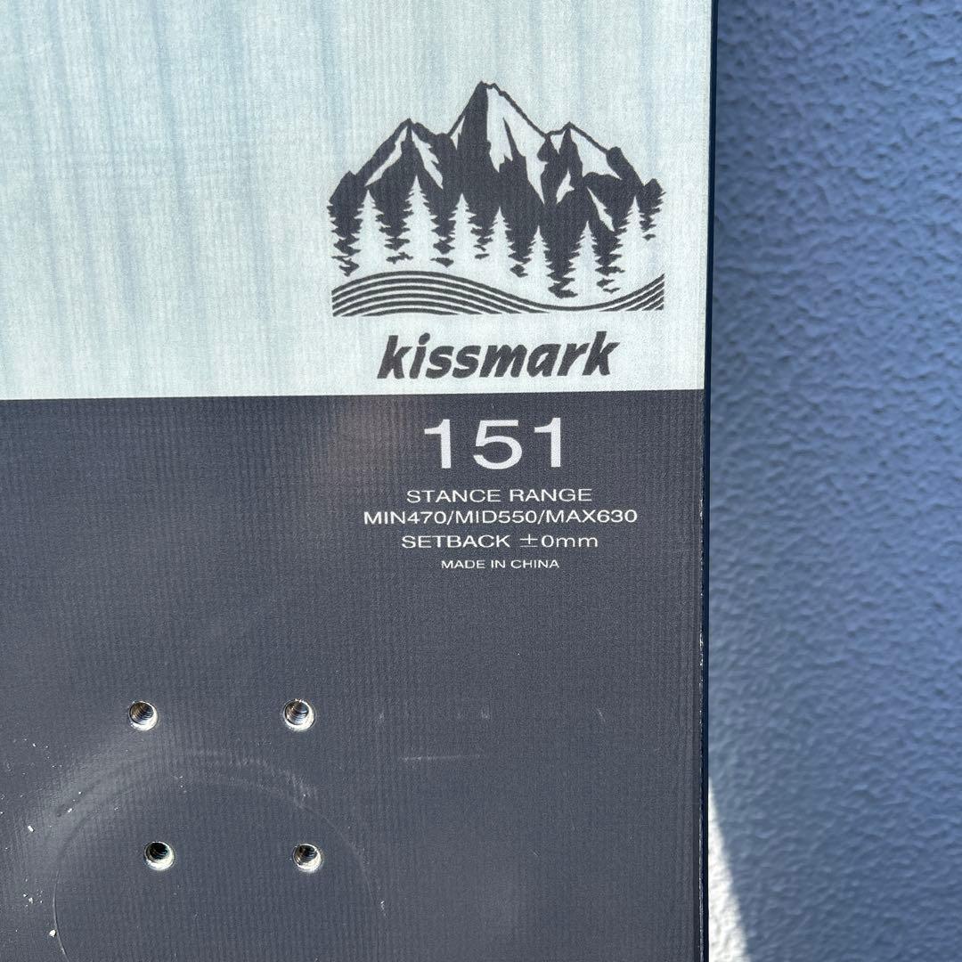 kissmark CITYCORAL スノーボード 151cm 板のみ