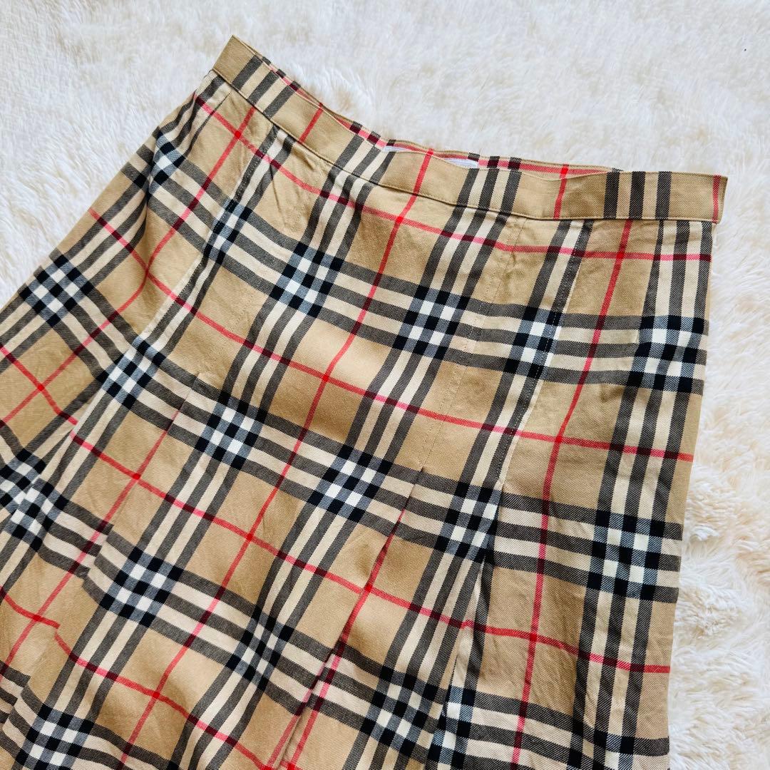 希少】 BURBERRYS ロングウールスカート ノバチェック 15BR 3L - メルカリ