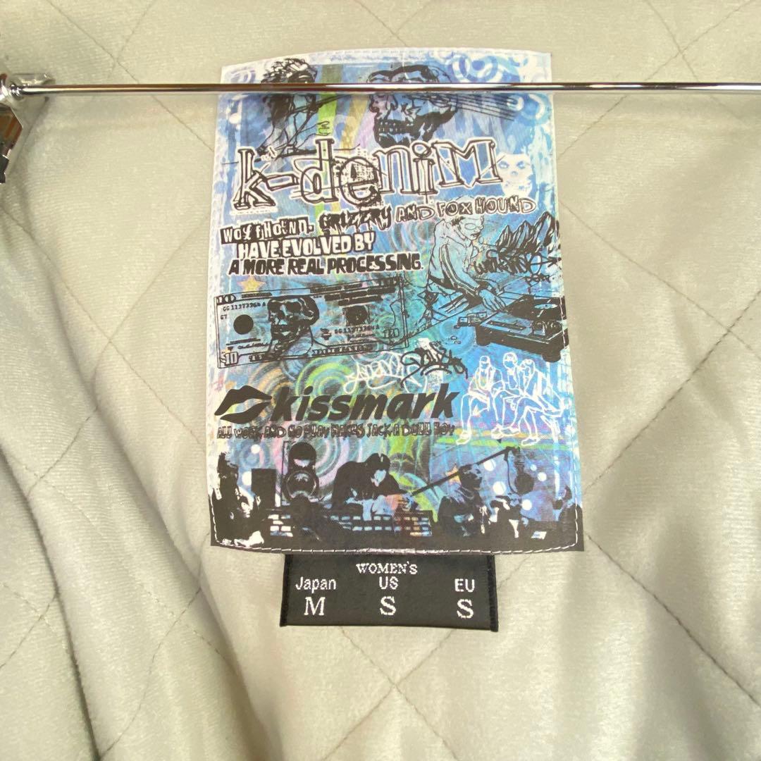 kissmark レディースM スノーボードウェア　スキーウェア