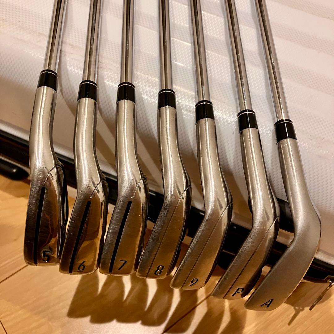 テーラーメイド　M4アイアン2021　#5〜#9、PW、AW 7本セット