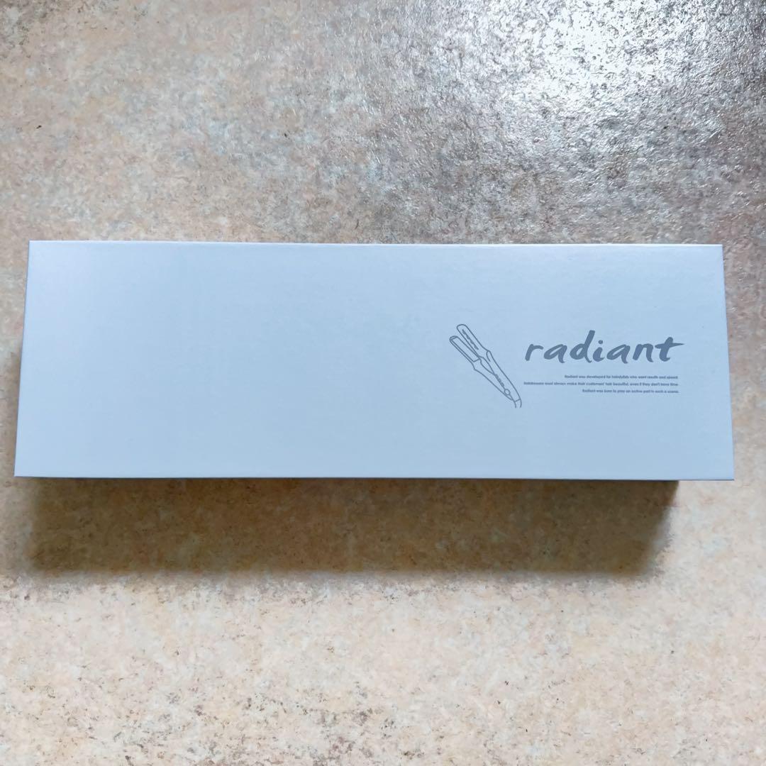 ラディアント 28mm ヘアアイロン ストレート