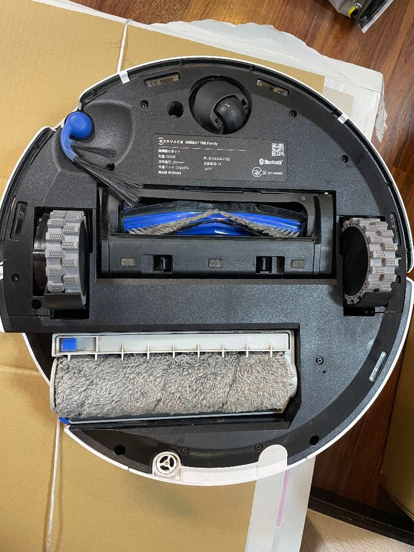 中古品使用感ありECOVACS DEEBOT T80 OMNI ロボット掃除機