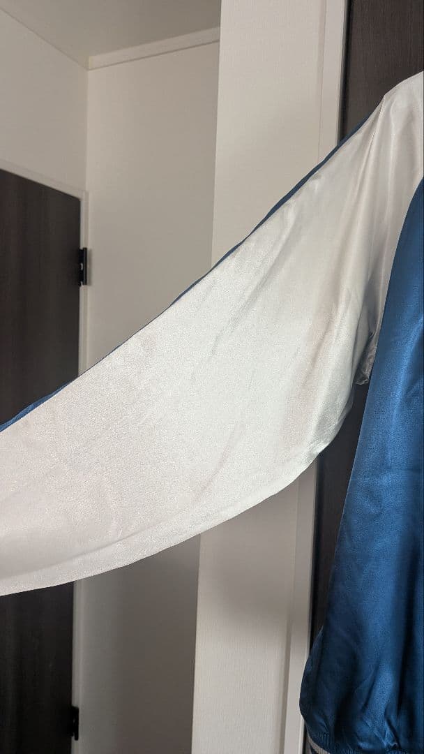 STRICT-G スタジャン 青/ベージュ刺繍入り ガンダム