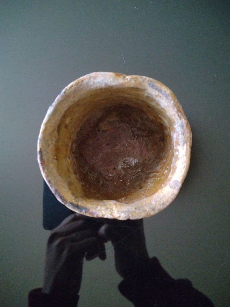 備前焼 湯呑】焼酎カップにも／共箱付き／伝統工芸士 森本 桂／送料込み！