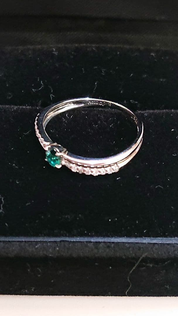 希少石PT900グランディディエライトリング　【ソーティングあり】