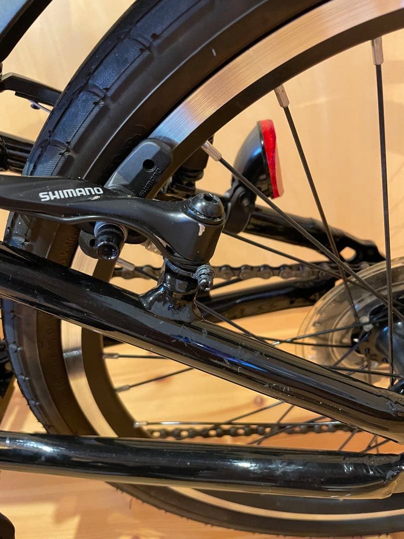 ルイガノ EASEL 6.0 ブラック ミニベロ ダホン ビアンキ ターン