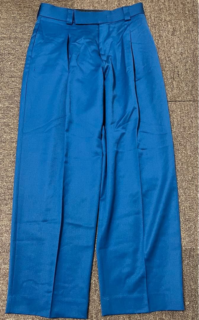 ポールスミス　22AW ワイドウール　スラックス　パリコレ