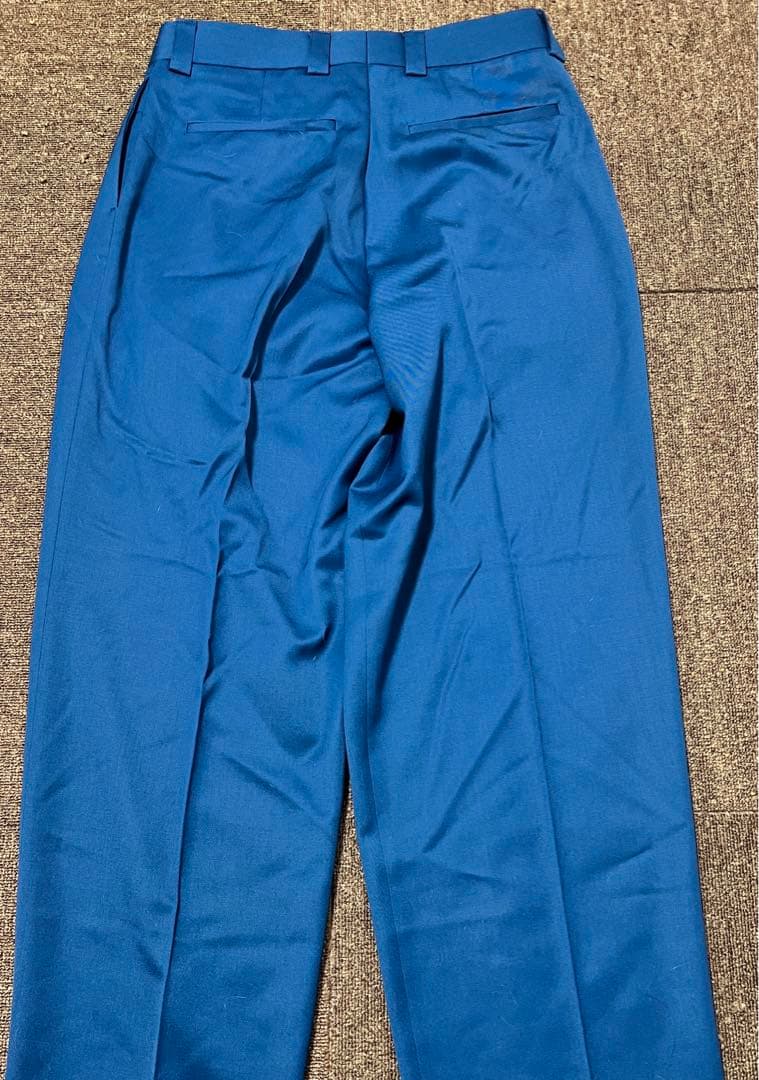 ポールスミス　22AW ワイドウール　スラックス　パリコレ