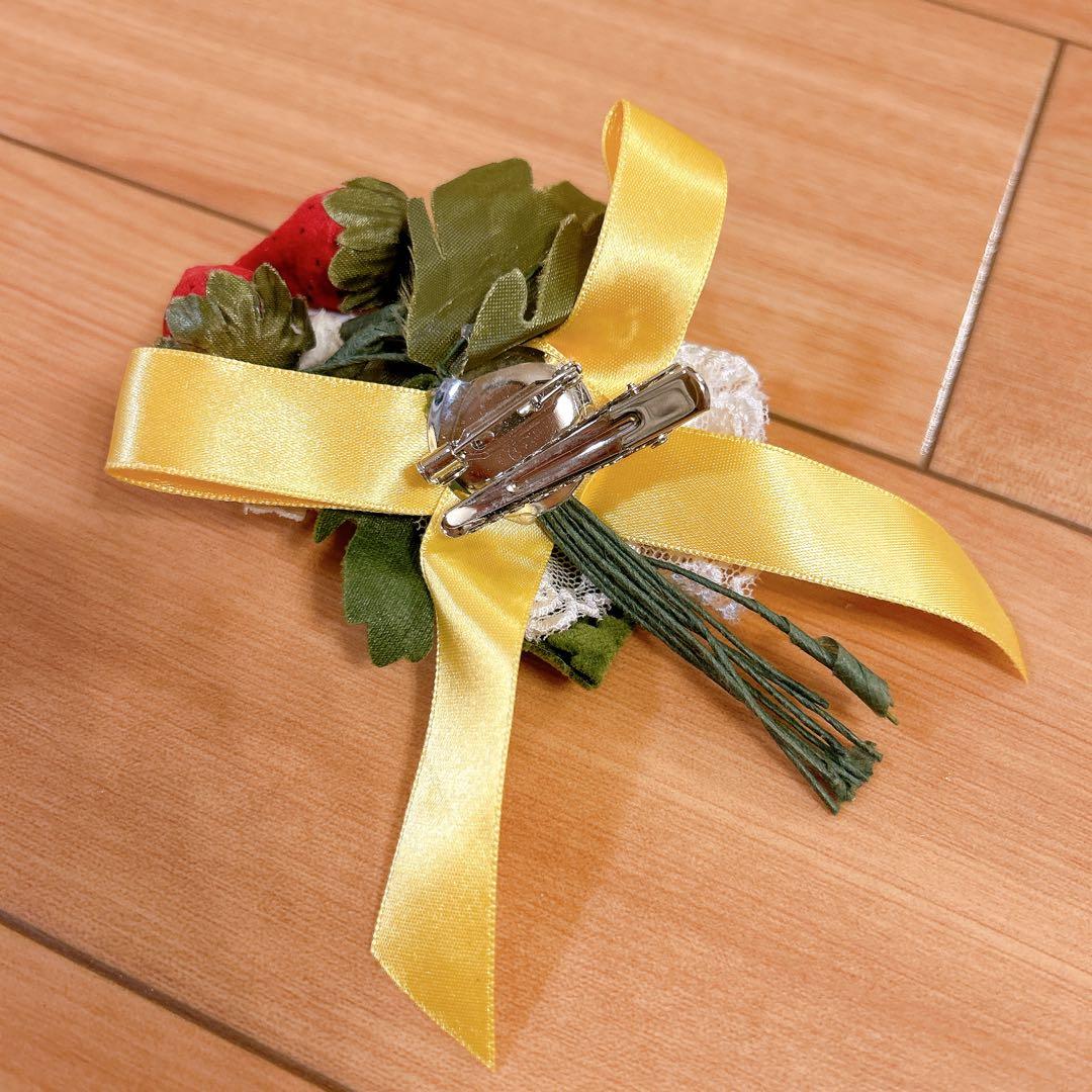 2点セット♡ストロベリープレートテーラードJSK ＋ アンネッテクリップ