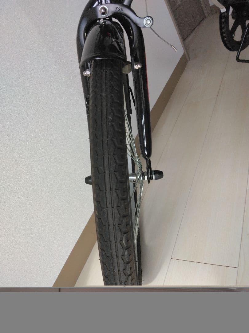 キャプテンスタッグ　折りたたみ自転車　クエント　20インチ　ブラック　取説付