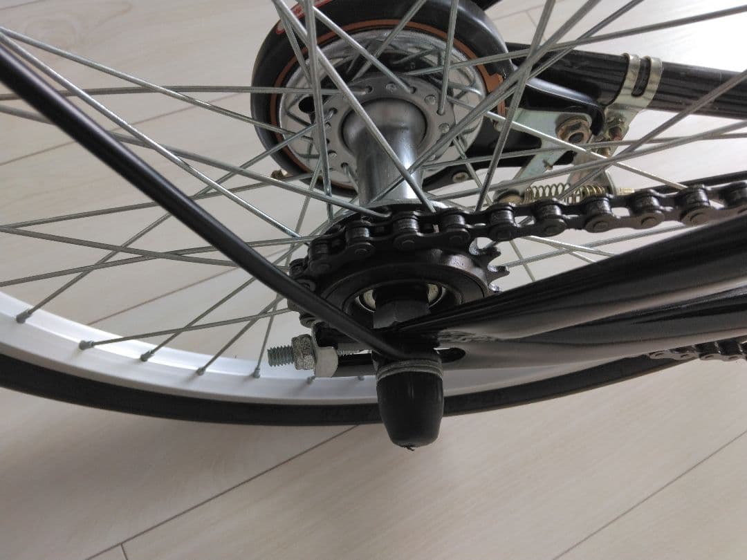 キャプテンスタッグ　折りたたみ自転車　クエント　20インチ　ブラック　取説付