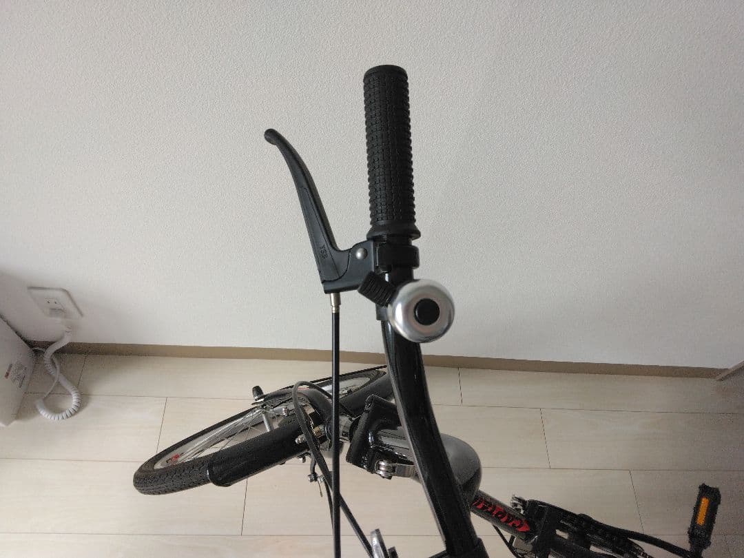 キャプテンスタッグ　折りたたみ自転車　クエント　20インチ　ブラック　取説付