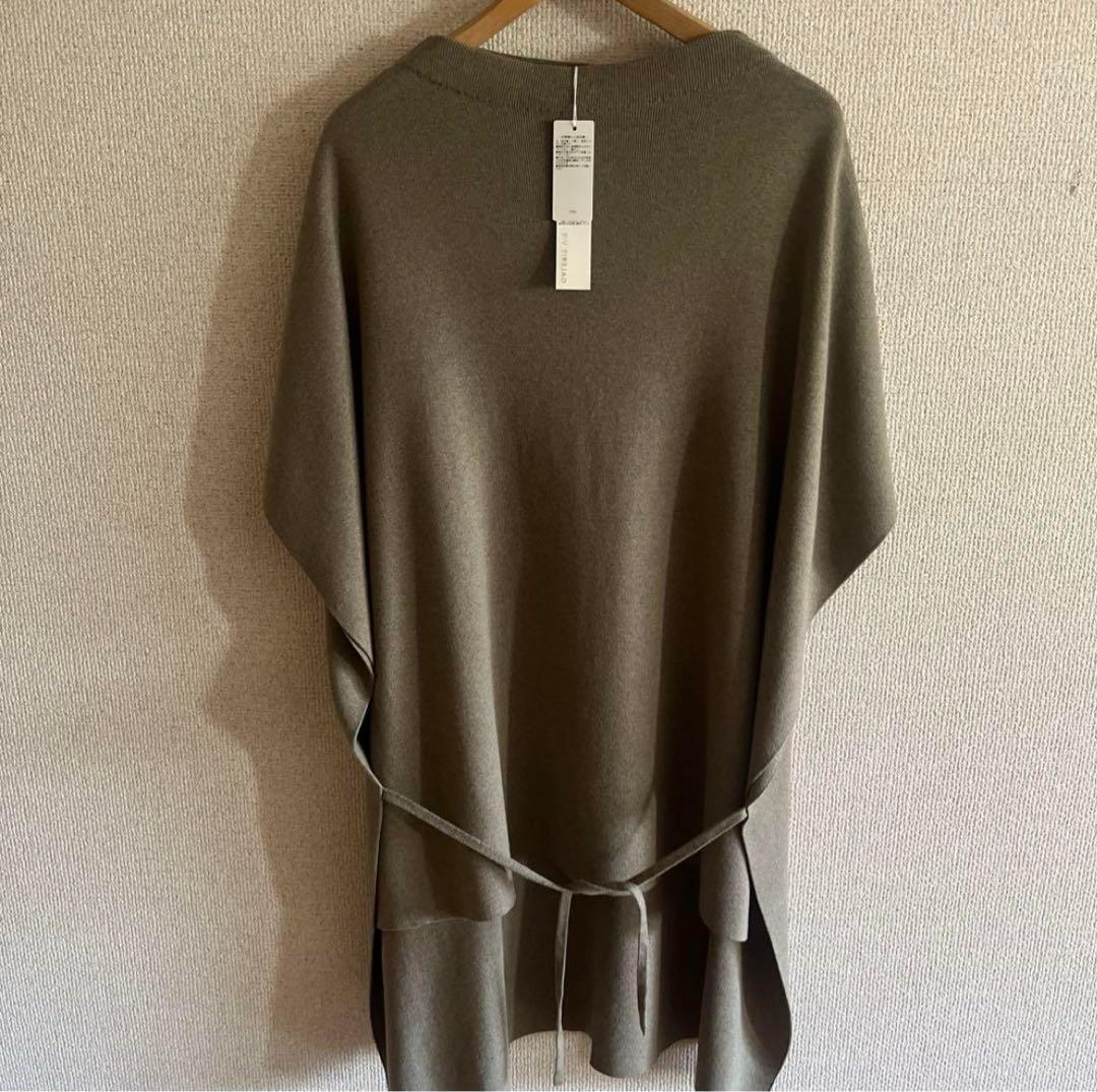 新品タグ付　トゥモローランド　ギャルリーヴィー　コットンシルクラップマント