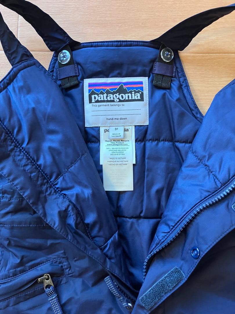 パタゴニア スノーウェア 子ども 3T/100