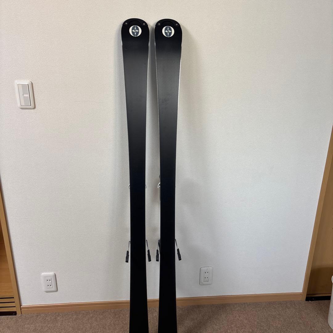 OGASAKA KE-CTスキー 板 青色 バインディング付き 155cm