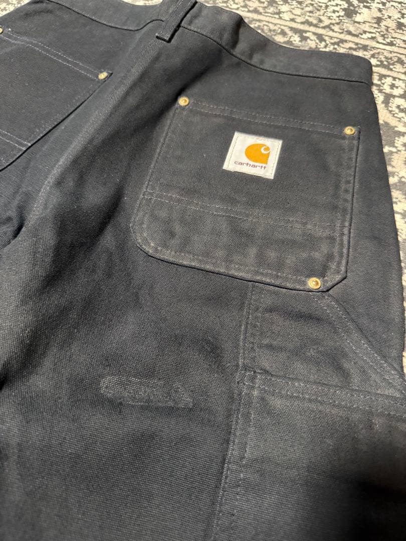 80s USA Carhart ダブルニー ダックワークパンツ