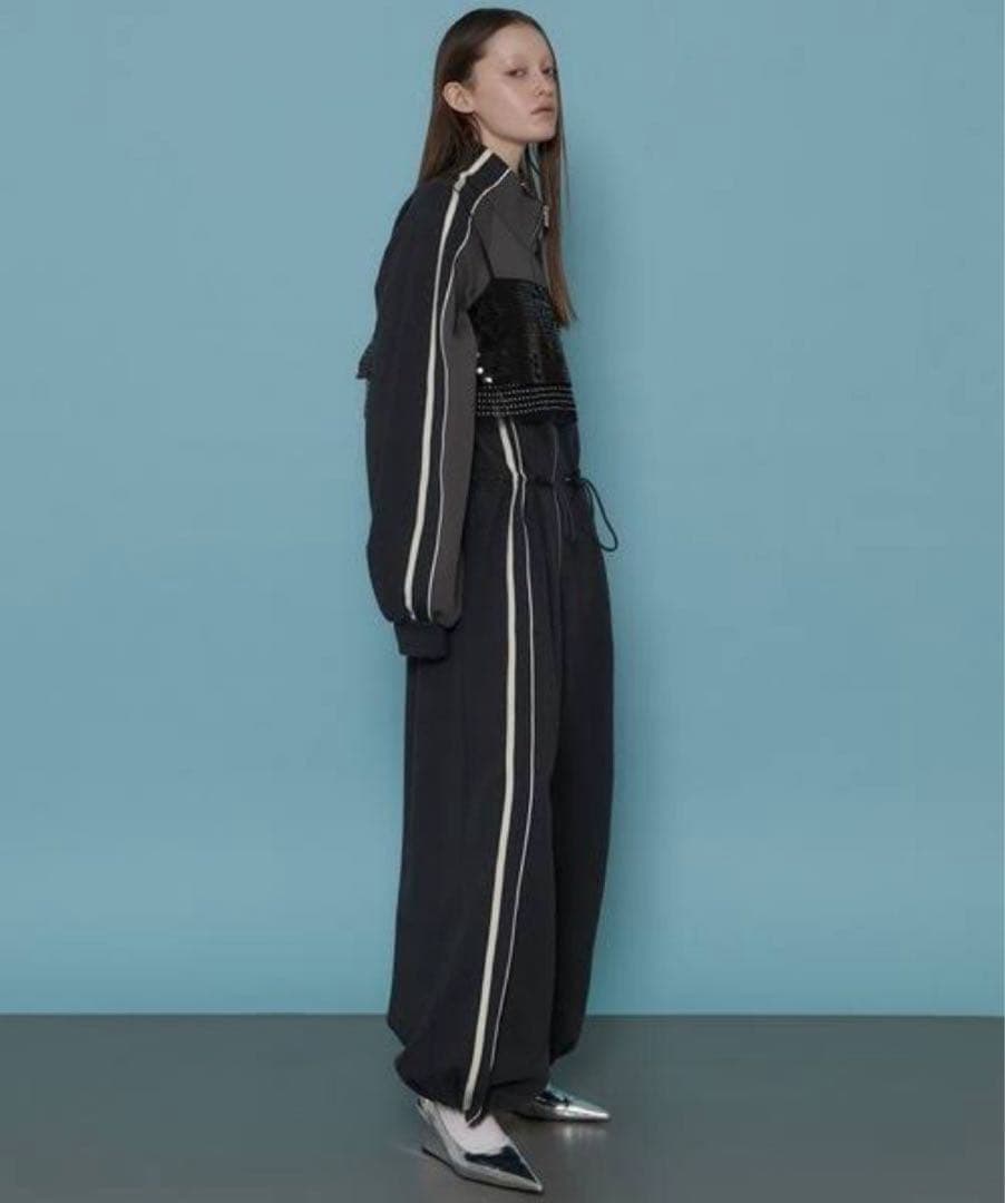 値下★MAISON SPECIALメゾンスペシャル♪スウェットトラックロンパース